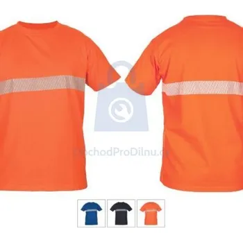 Tričko pracovní RUPSA RFLX, CERVA černá, 4XL, balení 1 ks