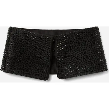 Dámská košile LÍMEC KARL LAGERFELD K/ESSENTIAL HUNS PICK COLLAR BLACK EMBELLISHMENT