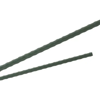 Stojan na květiny Tyč podpěrná, 20mm, 240cm, kov+PVC, zelená