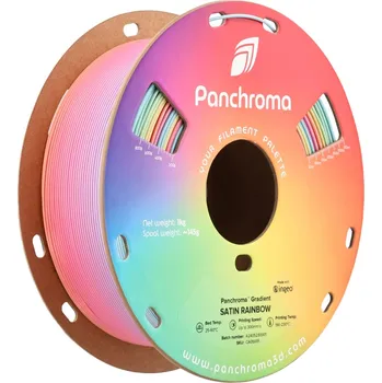 Filament Polymaker Panchroma PLA Gradient Satin Rainbow 1,75mm 1kg