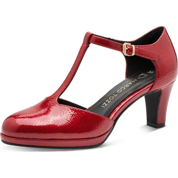 Dámské lodičky DÁMSKÉ LODIČKY MARCO TOZZI 2-24419-45 566 ČERVENÁ Barva: Červená, Velikost: 36