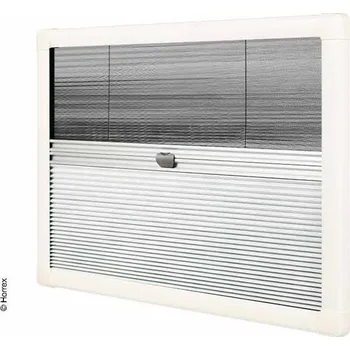 Příslušenství ke karavanu Kombinovaná plisovaná roleta se síťkou proti hmyzu HORREX UCS 872x808 mm