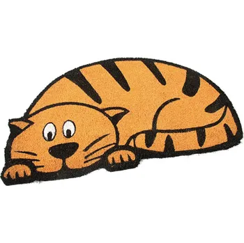 Rohožka Kokosová vstupní rohož Big Cat - 75 x 45 x 1,7 cm