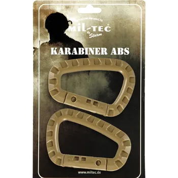Mil-Tec ABS karabina 2 ks 15921005 hnědá