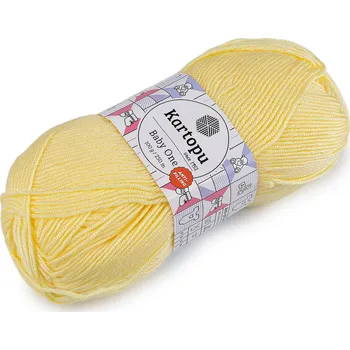 Příze Pletací příze Baby One 100 g, barva 7 (331) žlutá světlá