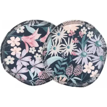 Vložka do podprsenky Breberky BIO vložky do podprsenky (BioBavlna) - Divoké květy v noci