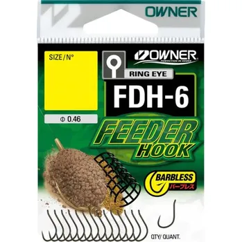Rybářský háček Háček Owner Feeder Hook Picket FDH-6 vel. 10