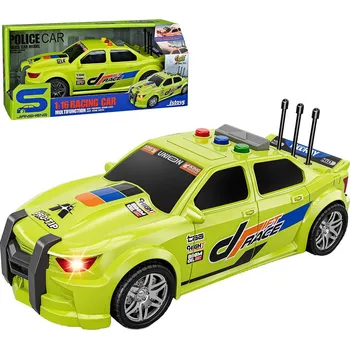 autodráha Auto sportovní závodní zpětný chod na baterie Světlo Zvuk