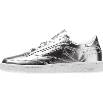 Dámské tenisky Dámské tenisky Reebok CLUB C 85 S SHINE SILVER/WHITE EUR 37.5 590539