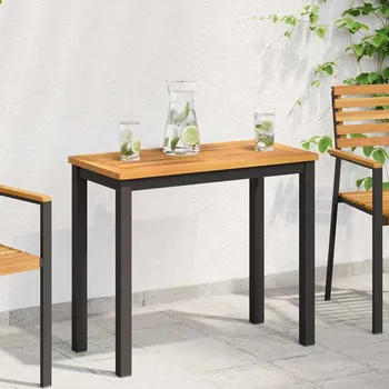 Konferenční stolek vidaXL Deska stolu Hnědá 100 x 50 x 2 cm Masivní akátové dřevo [4108095]