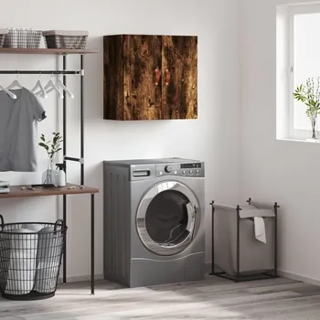 Nábytek vidaXL Nástěnná skříňka 60 x 31 x 60 cm kompozitní dřevo [829944] Barva: kouřový dub
