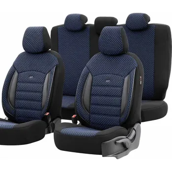 Potah sedadla OTOM Autopotahy Škoda Fabia III (2014 - 2022) univerzální | SPORT PLUS 104 BLUE NZ