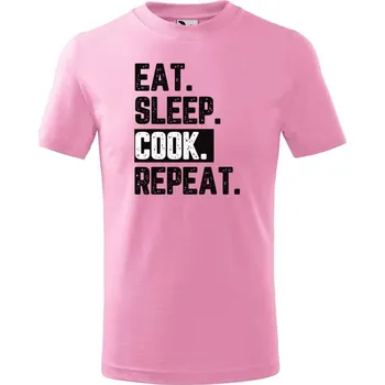 Chlapecké tričko DOBRÝ TRIKO Dětské tričko s potiskem Cook Velikost: 158/12 let, Barva: Růžová