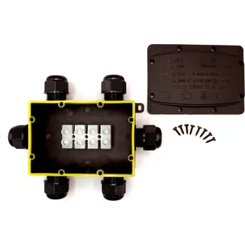 Vývojová deska Kabelová spojka DRÁTEK - IP68 120x85, 6 vývodů 9-12mm, 4pin