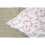 Podpěrová s.r.o. Bavlněné povlečení VIVIANE / ZELENÝ PROUŽEK Velikost: 140x200 cm (1 ks), 70x90 cm (1 ks)