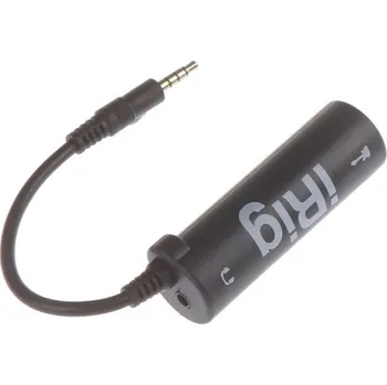 Kytara I-Rig převodník a audio rozhraní pro kytaru s integrovanou ladičkou Připojení k mobilu a počítači Černá barva Kompaktní řešení