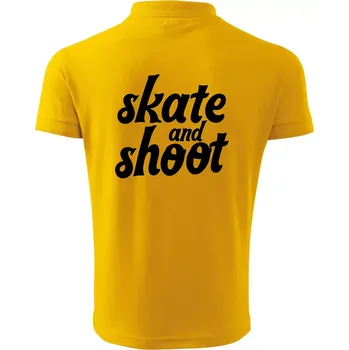 Pánská košile Biatlon skate and shoot - Polokošile pánská Pique Polo 203 - 2XL ( Žlutá )