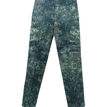 Pánské oblečení MIL-TEC Kalhoty US BDU POLY polní FLECKTARN XL FLECKTARN - německé maskovaní