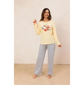 Pánské pyžamo DÁMSKÉ PYŽAMO 728 J/25 Žlutá XL