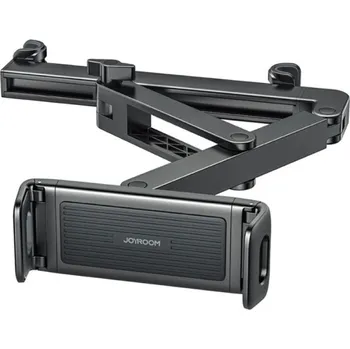 JOYROOM JR-ZS433 nastavitelný držák do auta na opěrku pro iPhone / iPad do 13" - černý