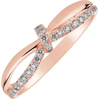 Prsten Prsten s diamanty Melonie