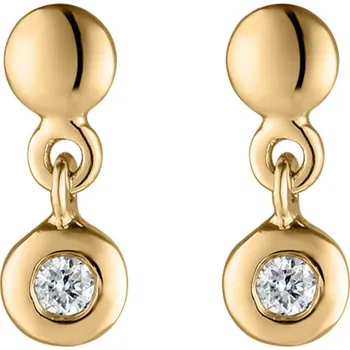 Náušnice Náušnice s diamantem Amazing Heaven