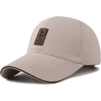 Kšiltovka Čepice s kšiltem Bavlněná Kšiltovka Ediko Světlé šedá