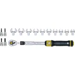 Sada - Momentový klíč MicroClick MC 60 a 10 nástavců