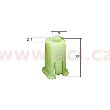 plastová svorka s vnitřním závitem (sada 5 kusů)