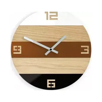 Hodiny Nástěnné hodiny Oak Field hnědé