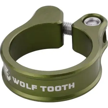 Sedlovka Wolf Tooth Sedlová Objímka 31.8mm Olive + DÁREK