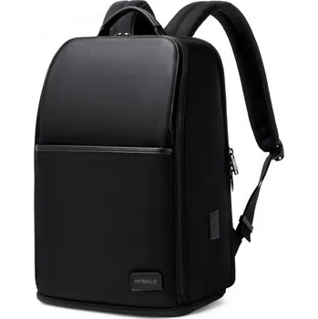 batoh na notebook MYBALO Bristol prostorný batoh na notebook, černá MY-BA-240009