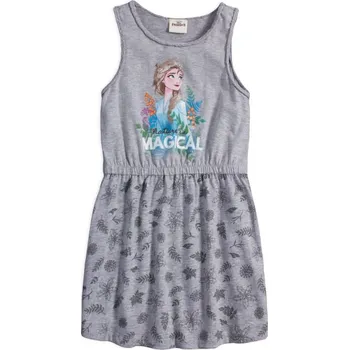 Dívčí šaty Sun City Dívčí šaty FROZEN magical Šedá, Velikost: 116 116