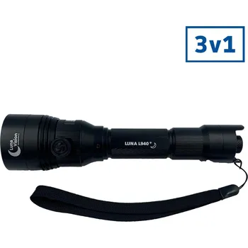 Měřící laser LunaVision 3v1 (Prísvit 850 nm LASER + 940 nm LASER + 1000 lm baterka)