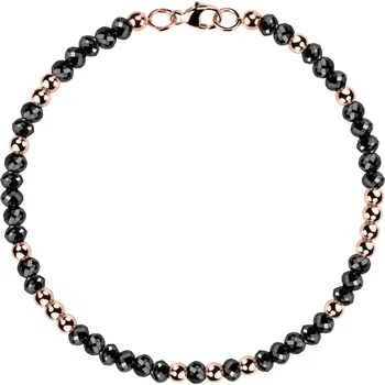 Náramek Náramek s černými diamanty Marbles Mood