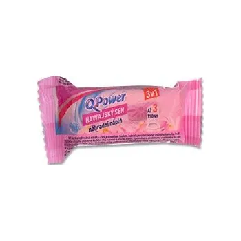 WC čistič Q Power 3v1 - WC blok - náhradní náplň hawajský sen, 40 g