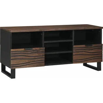 Komoda vidaXL TV jednotky Vlašský ořech 100 x 33 x 46 cm Kompozitní dřevo [4018026]