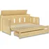 Postel Rozkládací postel s úložným prostorem a boxem pro matraci Bondi 90 x 200 + 90 x 200 cm