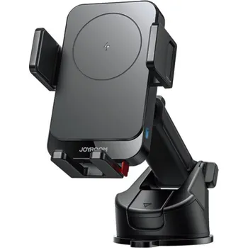 JOYROOM JR-ZS241S držák do auta na palubní desku s bezdrátovým nabíjením pro iPhone - černý