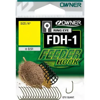 Rybářský háček Háček Owner Feeder Hook Amano Tenkara FDH-1 vel. 10