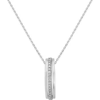 Náhrdelník Přívěsek s diamanty Elegant Line