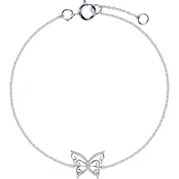 Náramek Náramek s diamanty Dazzling Butterfly