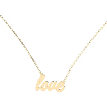 Náhrdelník Náhrdelník s diamantem Love