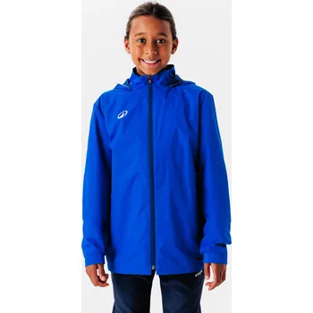 Chlapecká bunda KIPSTA Dětská fotbalová nepromokavá bunda Viralto Club 10 LET MODRÁ