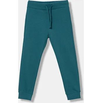 Dětské bavlněné tepláky United Colors of Benetton tyrkysová barva, 3J68CF01P 3J68CF01P.G.Season.9BYA 69X, vel. 140