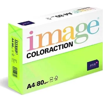 Barevný papír Antalis Barevný papír Rio / reflexní zelený A4 / 80 g / 500 ks