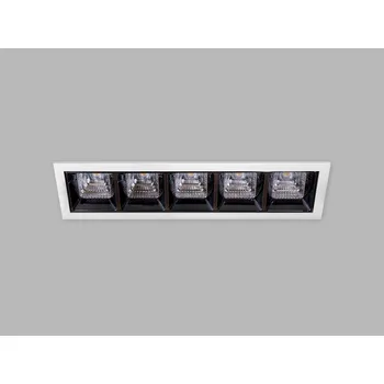 LED panel Zápustné lineární LED2 svítidlo TECO CRI90 stmívatelné Varianta: TECO 5, 205 mm, 15 W, 1500 lm, 4000 K
