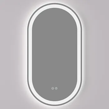 Zrcadlo CERANO - Koupelnové LED zrcadlo Ayvo - Ø 40x60 cm