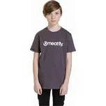 Meatfly Dětské triko Meatfly, Bart mystic grey 2025 Velikost: 158