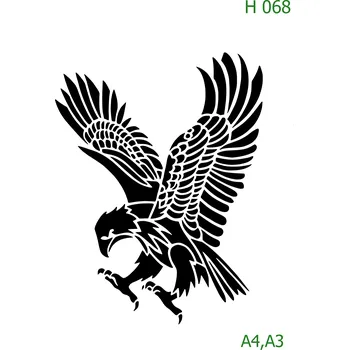 Šablona H 068 - A4 , Lepící fólie